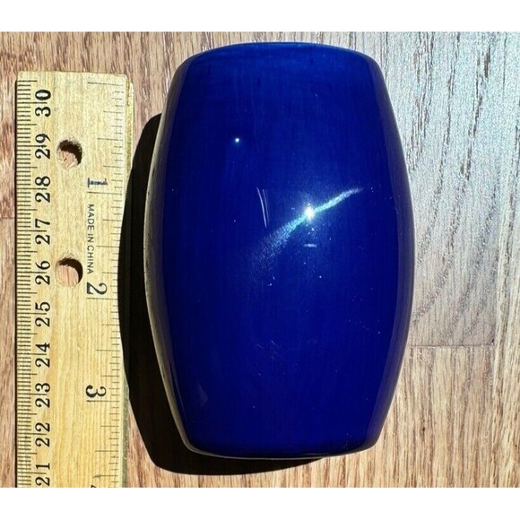 Japanese‎ Chokin Art Style Mini Vase 3.5” X 1” Ancient Form Of Japanese Gilding - Picture 8 of 9